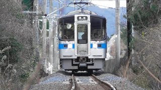 JR四国　予讃線　詫間駅－海岸寺駅　7000系電車　普通列車