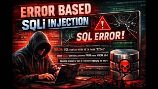 ERROR BASED SQLI INJECTION ATTACK | MYSQL | Pentesting | TRYHACKME | THM | HACKING | WEB HACKING