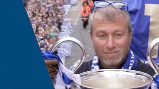 FILE: Abramovich with UCL trophy after 2012 success｜Chelsea｜English Premier League