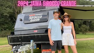 Jawa Sirocco Grande, Sirocco Grande 2024, Caravanning Australia, Jawa, Hybrid Caravan, Walk Through.