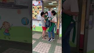 我的小公主 思妤 2歲 今天開始上幼稚園了