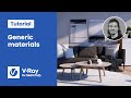 V-Ray for SketchUp tutorial — Materials pt.1: working with generic materials