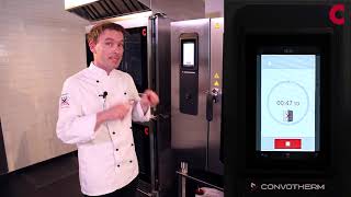 How to use the automatic cleaning programs of the Convotherm maxx combi oven?