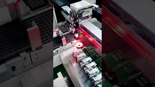 Amazing! Video of the programming process of LQFP chips at a company  #chips #programming #diy