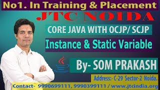 Instance and static variable Video in Java By Som Sir
