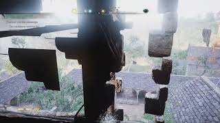 Fell through solid wall and stuck Assassins Creed Valhalla PS5