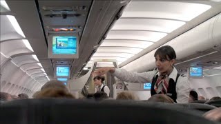 SWISS航空 機内アナウンスとCAさんのサービス！(成田⇒チューリッヒ)