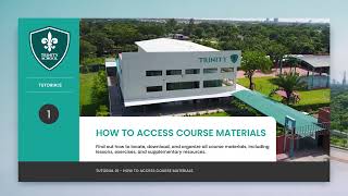 TUTORIAL: HOW TO ACCESS COURSE MATERIALS
