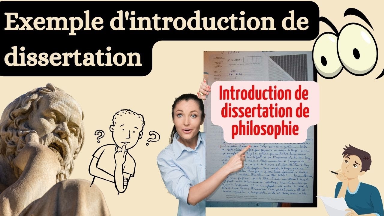 Méthode En Philosophie - Exemple D'introduction De Dissertation - YouTube