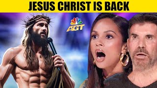 JESUS CHRIST appears on AGT: Everyone was SURPRISED by His POWERFUL message and His SONG.