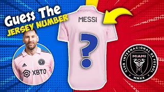 GUESS THE CORRECT SHIRT NUMBER OF THE CLUB PLAYER'S ( Part 2 )
