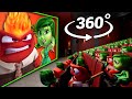 Inside Out 2 360° - CINEMA HALL | 4K VR 360 Video [ ANGER & DISGUST EDITION ]