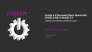 MySQL 8.0 Document Store: How To Mix NoSQL & SQL in MySQ 8.0
