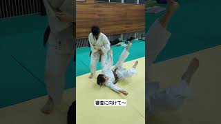 腰投げ女子#合気道#aikido#女子中学生#女子高生