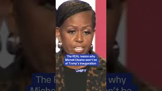 The REAL reason Michelle Obama is skipping Trump's inauguration