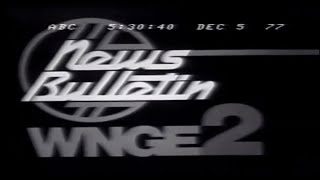 WNGE-TV NEWS BULLETIN(1977)