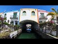 little venice canary islands puerto de mogán in 4k grancanaria village