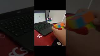 4 second solve on the 2x2 rubiks cube