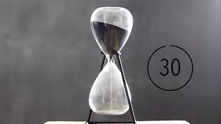 Hourglass 30-Second Countdown Timer
