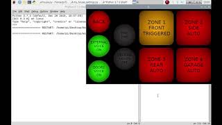 Heating & Security Control Part 22 - Raspberry Pi coding python tkinter gui