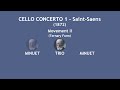 saint saens cello concerto 1 full analysis