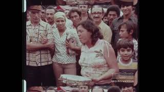 Apresentação da dupla feminina de repentistas Terezinha e Lindalva, em 1979