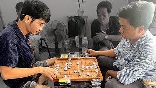 A young Chinese chess master challenges the county champion in a thrilling match