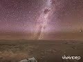 mars real night sky 360º perseverance rover‘s full hd 4k