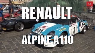 Jurgen #Claus i jego #RENAULT #ALPINE A110 #Topacz #motoclassic