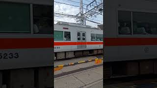 阪神5700の後ろにレアな車両がいた #阪神電車 #阪神芦屋駅#shorts