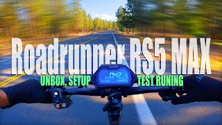 Roadrunner RS5 MAX Setup and Test Run