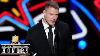 Christian McCaffrey wins Offensive Player of the Year Award | 2024 NFL Honors