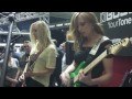 The Iron Maidens Boss GT-100  Demo with cute girls that can play