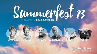 SU 30.7.2023 klo 11 // Opetus ja ylistys (Summerfest)