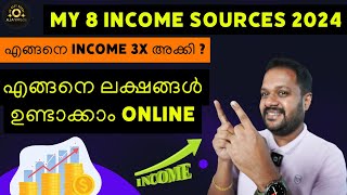 3-LAKH MONTHLY ? ഞാൻ എങ്ങനെ ഓക്കേ CASH ഉണ്ടാകുന്നു ? MY MULTIPLE INCOME SOURCES 2024 ! YOU ALSO CAN.