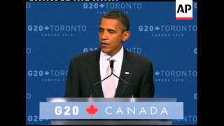 G20 pressers, Obama, Harper, Cameron, Singh