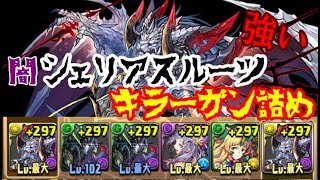 【パズドラ】お手軽コンボで225倍が出る強み！闇シェリアスルーツ使ってみた