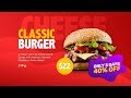 Food Menu Promo (After Effects template)