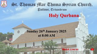 Holy Qurbana Live | St Thomas Mar Thoma Syrian Church | Pattoor Trivandrum