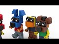 FNAF 4 How to make LEGO minifigures of every character (Five Nights at Freddy's 4)