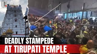 India: Six Killed \u0026 20 Injured In Tirupati Stampede After Hundreds Gathered For Temple Tickets