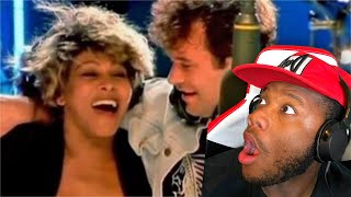 FIRST TIME REACTING TO Jimmy Barnes & Tina Turner - (Simply) The Best