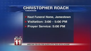 Jamestown Teen Dies From Injuries After Accident