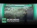 Cold front moves into Philadelphia overnight bringing cooler temperatures along