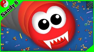 WORM ZONE. IO | NEW Worm Zone Attacking Mode Snack Gameplay | New Rắn Săn Mồi game | Saamp Wala Game