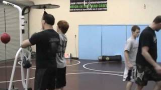 Industrial M.M.A. Academy, Poplar Bluff, MO. Jamze Hampleman, Jason Aldridge of Team Evolution .wmv