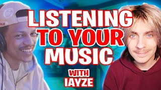 IAYZE GUNNR LISTENING TO YOUR MUSIC LIVE