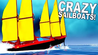 Sailboat Creations That Can Actually SAIL INTO THE WIND