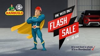 Ranbuild Flash Sale August 2019 (6 second TVC)