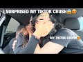 I SURPRISED VISITED MY TIKTOK CRUSH😱/VLOGMAS DAY 24🎅🏽